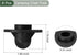 8 13mm) YOKIVE Pcs Camping Chair Foot, Detachable Non-Slip Stool Feet Replacement Accessories, Great for Hiking Picnic