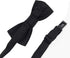 Dog or Cat Small Collar Bow Tie, Adjustable Puppy or Kitten Medium Neck Bowtie for Easter Wedding Birthday Gift (Black