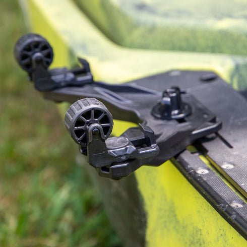 YakAttack Fishing LeaderBoard DoubleHeader Track Mount (MCD-1003), Kayak Fishing Accessories