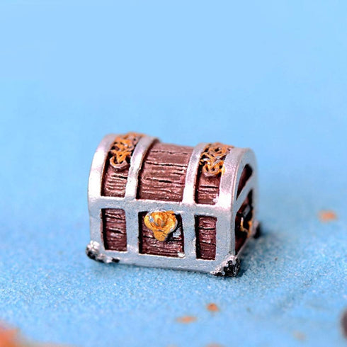 POPETPOP 4pcs Treasure Chest Ornament for Aquarium Fish Tank Home