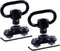 QD Mount Swivel, 2 Pack Quick Detach 1.25" Push Button Swivels Adapter Base for Mlok Rail System