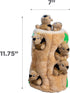 2in1 6 Outward Hound Hide-A-Squirrel Dog Toy Interactive Plush Puzzle with Squeaky Removable Squirrels, X-Large