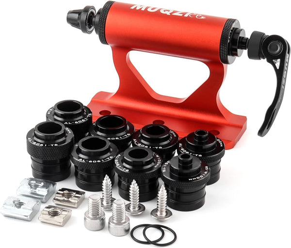 MUQZI Quick Release Fork Mount, Bike Car Roof Mount Rack for Road Bicycle, Truck Bed Fork Holder with Installation