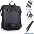 Rhinowalk 10L Waterproof Motorcycle Tail Bag - Motor Pannier Bag for Travel Luggage Storage