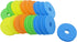Honbay 20PCS Round Fishing Line Foam Spools, 68mm/2.68inch Storage Holders, Rigs & Hooks Boards, Random Colors