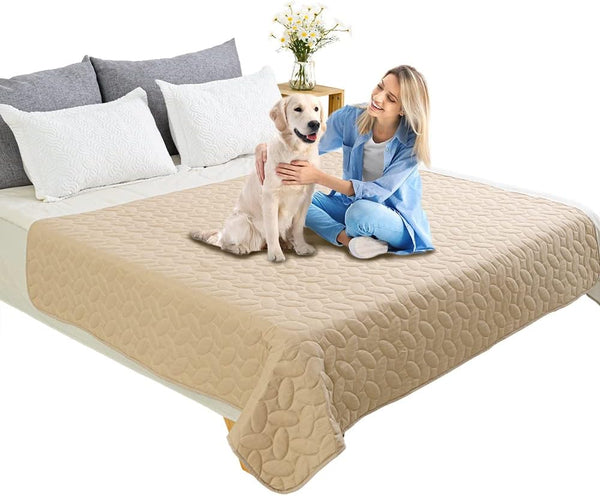 Ameritex Pet Bed Cover, Waterproof Dog Bed Blanket for Sofa and Furniture, New Pattern Design