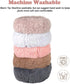 otoez Kitten Puppy Bed 15.7" Pink, Extra Small Round Dog Cat Beds, Anti-Anxiety Plush Calming Donut Bed