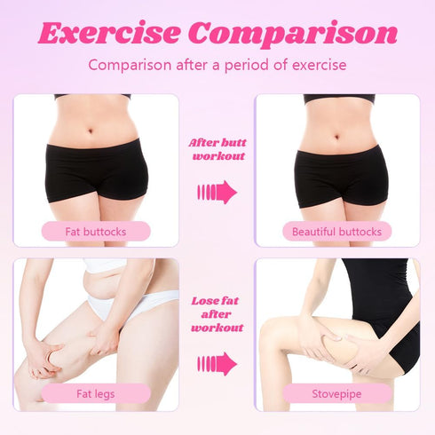 Ranjaner Thigh Exerciser for Women, Enhanced Resistance Hip and Pelvis Trainer, Under Desk Exerciser and Kegel Exercise