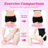 Ranjaner Thigh Exerciser for Women, Enhanced Resistance Hip and Pelvis Trainer, Under Desk Exerciser and Kegel Exercise