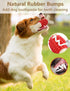 SCHITEC Dog Chew Toy for Aggressive Chewers, Tough Big Nylon & Rubber Teething Stick with Real Bacon Flavor