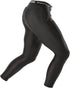HEX Basketball 3/4 Tight with Hip & Tailbone Pads, Black, Size L