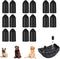 Dog Shock Collar Rubber Tips, 16 pcs Replacement Silicone Covers for Dog Training Collars, Anti Bark Collars Caps