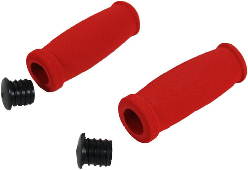Kick Push New Replacement Scooter Handle Grips for Razor Scooters (Red)