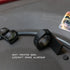 Monstrum Low Profile Piggyback Red Dot Ring Mount for 30 mm Rifle Scopes | Venom, FastFire, Docter Footprint