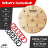 Set Elite Sportz Equipment Ring Toss Game | Sturdy Wooden Board for Kids Outdoor Games | Camping Activities - Adults