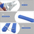 300 Pcs Silver Wire Cage Clips with 1 Pcs Blue Wire Buckle Clips Pliers for Chicken Pet Dog Cat Cage Building