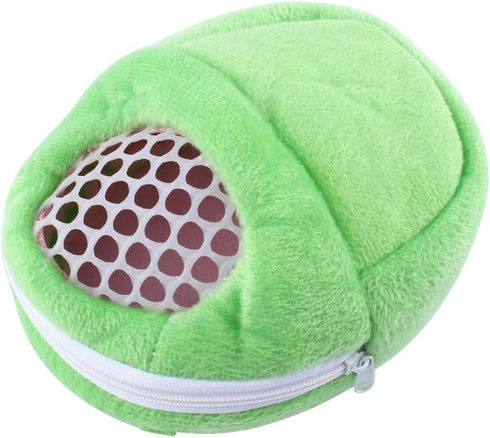 1 PCS Portable White Mesh African Hedgehog Hamster Carrier Bag | Breathable Pet Dog Handbag, Puppy Cat Travel (S)