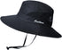 Women Safari Sun Protection Bucket Hat, Breathable Beach Outdoor Summer Hat, Wide Brim, 22"-23"
