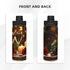 HDSKFNS 18 Oz Red Rose And Wine Romantic Lovers Print Insulated Water Bottle Stainless Steel Sport Bottles For Gym
