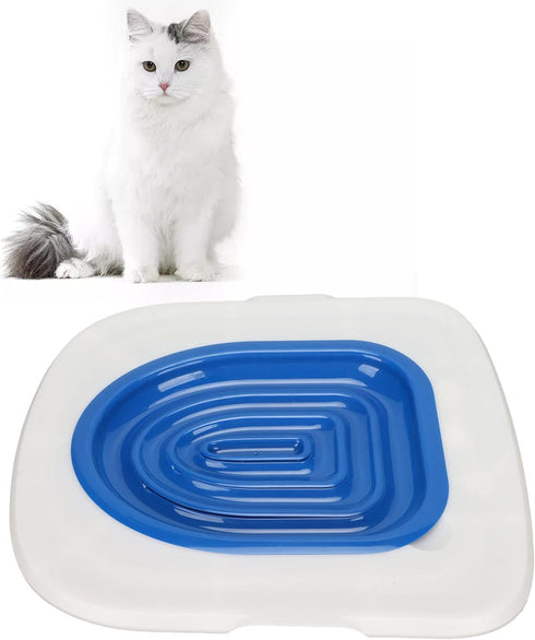 (#1) Jiawu Cat Toilet Training Kit, Cat Toilet Training System, Cat Trainer Kit System for Toilet, Teach Cat to Use