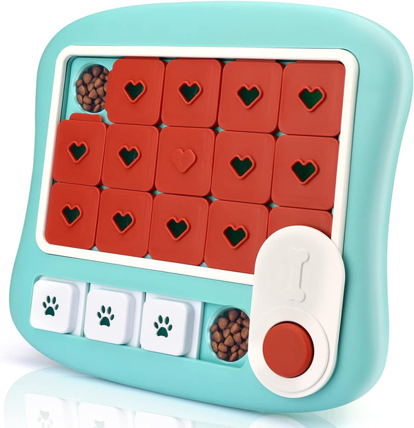 Dog Puzzle Toys for Large Dogs - Mentally Stimulating Interactive Toys for Boredom and Training, Mint Green
