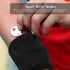 HilBeliFU 3.5x4in Zipper Wrist Wallet, Breathable Wristband Wallet Pouch, Large Capacity Wallet Band Zipper Wrist Pouch