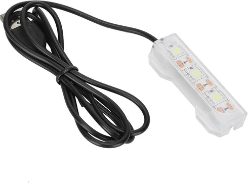 Mini LED Aquarium Light, Small Desktop Fish Mini Decoration Water Plant Light