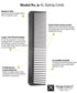 Chicago Comb No. 9 Pet, XL Carbon Fiber Comb for Man or Beast, Made in USA