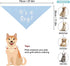 Customizable Triangle Pet Bandana for Dogs and Cats - Fun Birthday Gift