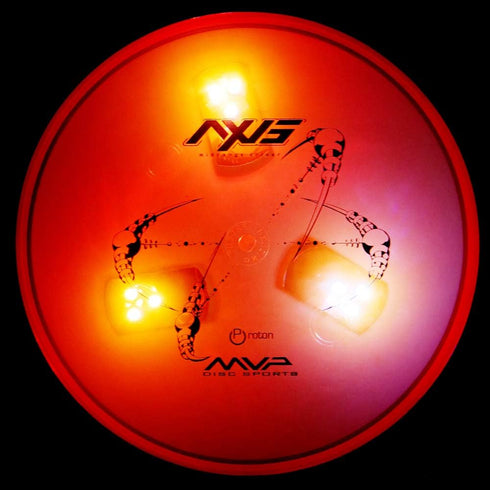 MVP Disc Golf Pack of 10 Flat LED Tri-lite Disc Golf Lights