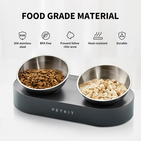 PETKIT Fresh Nano Stainless Steel Bowls, 2PCS Replacement Set