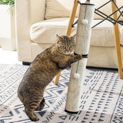 Cat Scratching Mat Pads, Natural Sisal Protector for Sofa, Couch, Chair, Wall, Carpets, Cat Scratch Mat for Claws