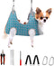 Supet Dog Grooming Hammock Harness for Dogs Cats, Relaxation Pet Nail Clipper
