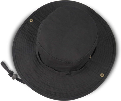Wide Brim Bucket Hat for UV Protection, Fishing, Hiking, Safari - Unisex Outdoor Hats