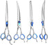8'' Professional Dog Grooming Scissors, Heavy Duty Pet Shears for Grooming, Japan 440C Stainless Steel Sharp Smooth