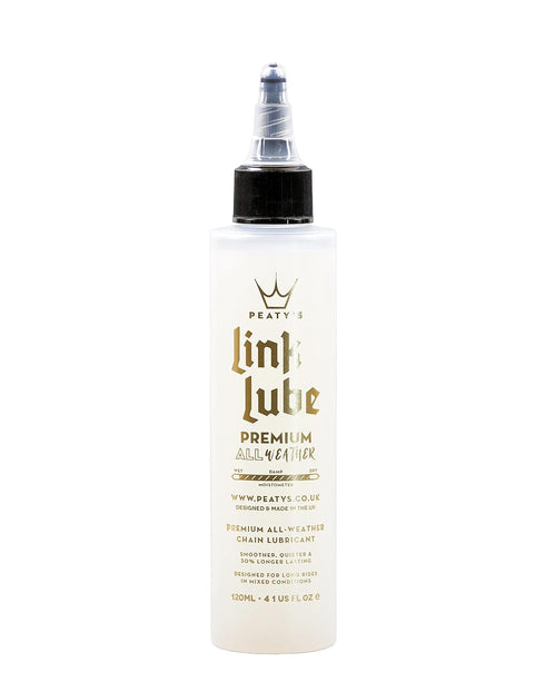 Peaty's LinkLube Premium All-Weather Bicycle Chain Lubricant, 120mL/ 4 oz.
