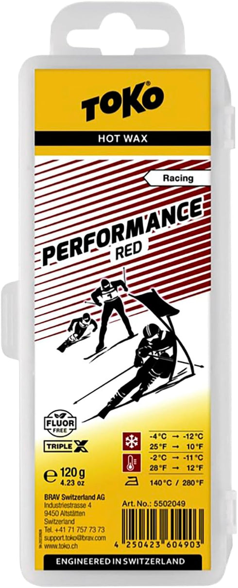 TOKO Performance Wax Red, 120g