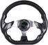 RASTP D Shape Golf Cart Steering Wheel Universal 12.6 inch for EZGO RXV & TXT, Club Car DS