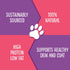 Cod Skins Dog Training Treats - All Natural & Healthy Fish Skin Snacks for Dogs, Boost Coat & Oral Health