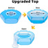 Amakunft Small Animal Pop-Up Playpen with Mesh Cover, 47'' x 23.6'' x 15'' Chicken Brooder Box for Guinea Pigs, Rabbits.