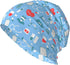 LAIPUTER Nurse Beanie Chemo Hat Cancer Headwear Knitted Hats Baggy Slouchy Scarf Nightcap