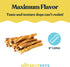 hotspot pets Tripe Twists for Dogs - (10 Pack) Premium All Natural Beef Sticks, Crunchy Dog Chew Treats - Rawhide Free
