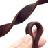 Leather Dog Leash - Latigo Leather Brown Braided Training & Walking Leash - 4 ft by 5/8 in (120cm 1.6cm)
