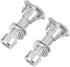 VGEBY 10Pcs Rock Climbing Holds - Plastic Kids Wall Rock Climbing Stones with Mounting Hardware Screws