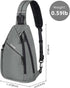 TITECOUGO Sling Bag Crossbody Shoulder Outdoor Travel Hiking Backpack for Women & Men