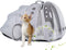 Dual Expandable Cat Backpack Carrier - Fits up to 20 lbs, Expandable Pet Carrier Backpack for Large Cats & Small Puppies