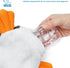 Best Pet Supplies 2-in-1 Stuffless Squeaky Dog Toys, Soft Durable Fabric for Small and Large Pets, Multicolor/Alligator