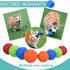 Rubber Balls for Dogs - High Bounce Chew Resistant Dog Training Ball Sets for Medium Large Dogs 60+ lbs