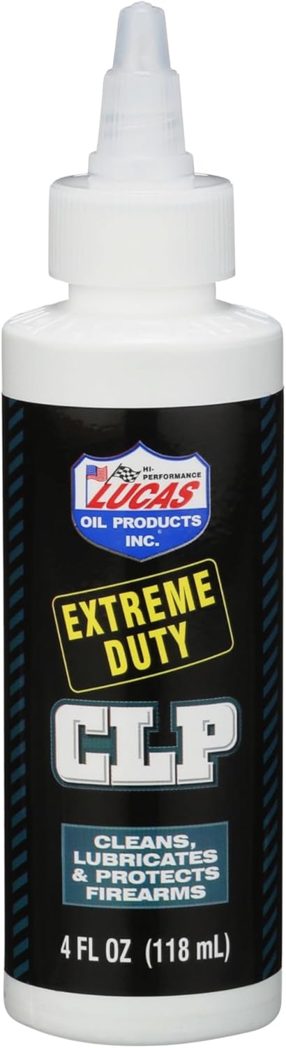 Lucas Oil 10915 Extreme Duty CLP Gun Oil, 4 Ounce, 1 Pack