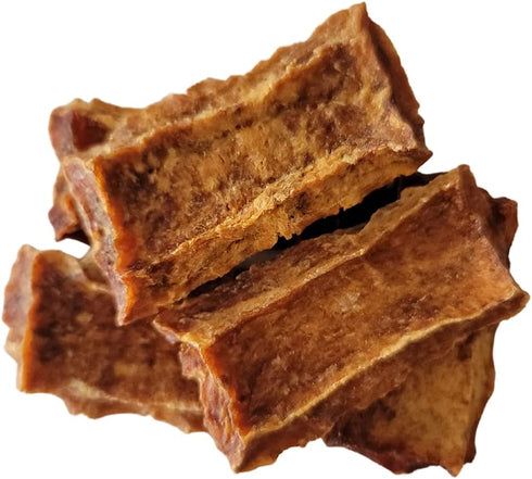 Avas Pet Palace Snappin Salmon Air-Dried Wild-Caught Salmon Jerky Dog Treats | Sustainable, High-Protein
